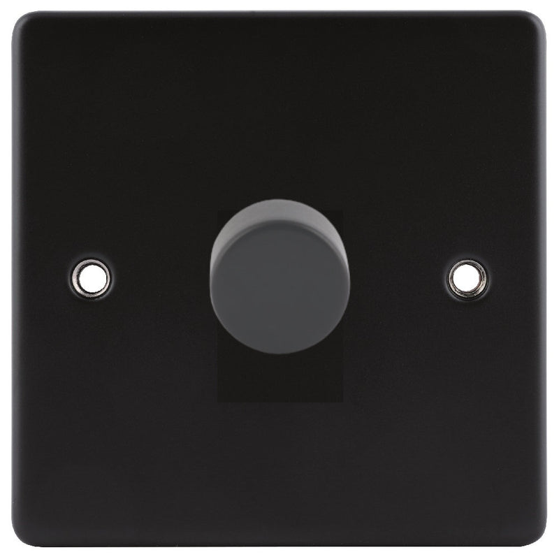 Niglon D-DP1-MB | Matt Black Classic LED Dimmer Switch | SDP1MB