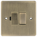 Antique Brass Classic 13A Decorative Switched Fused Spur