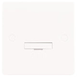 White 13A Unswitched Fused Spur Connection Unit