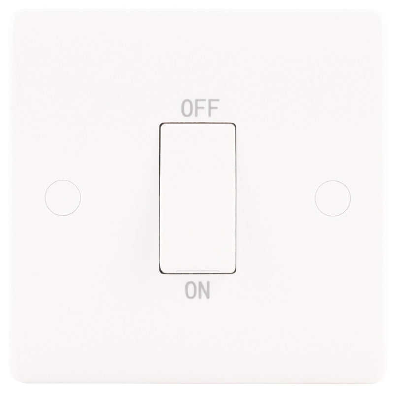 Niglon NSP45DP | White Median Switched 45A DP Rocker