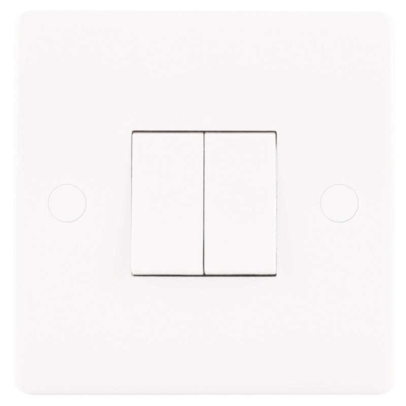 Niglon NSP622 | White Median Rocker Light Switch