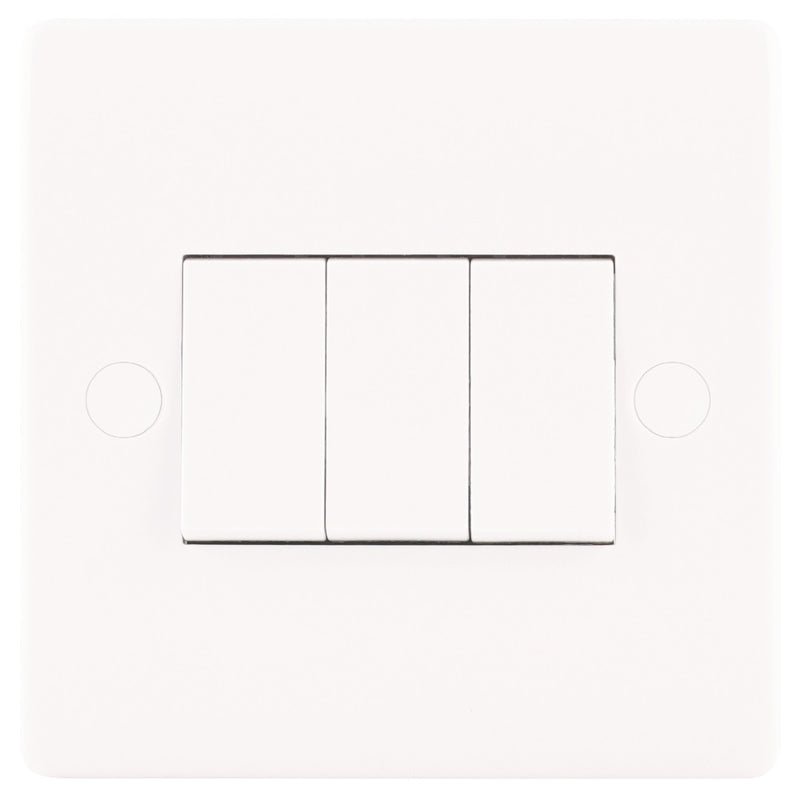 Niglon NSP632 | White Median Rocker Light Switch
