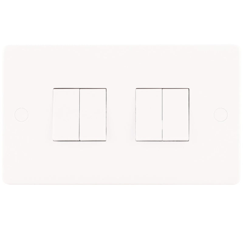 Niglon NSP642 | White Median Rocker Light Switch