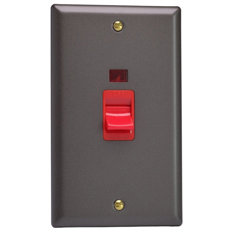 Varilight XY45N.SL | Slate Grey Vogue Cooker Switch | XY45NSL