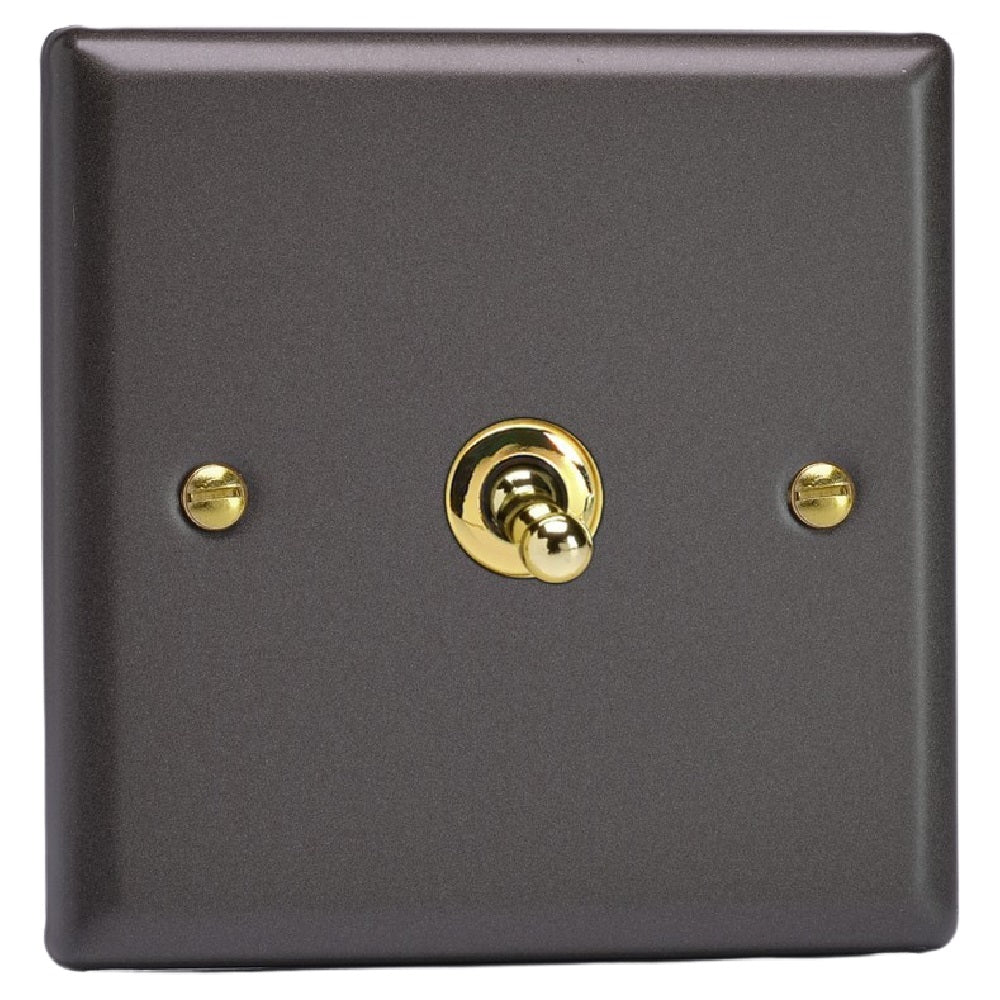 Varilight XYT7V.SL | Slate Grey Vogue Intermediate Switch | XYT7VSL