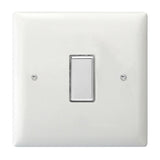 Polar White V-PRO Multi Point 1 Gang Multi-Way Touch Slave LED Dimmer Use with Master