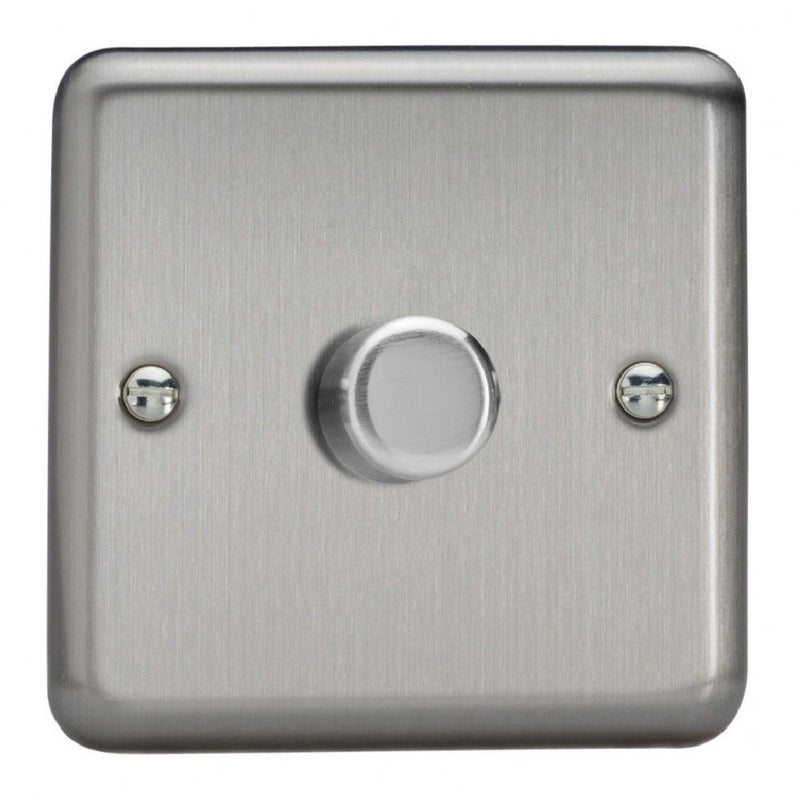 Varilight JSP401 | Matt Chrome V-PRO Professional Dimmer Switch