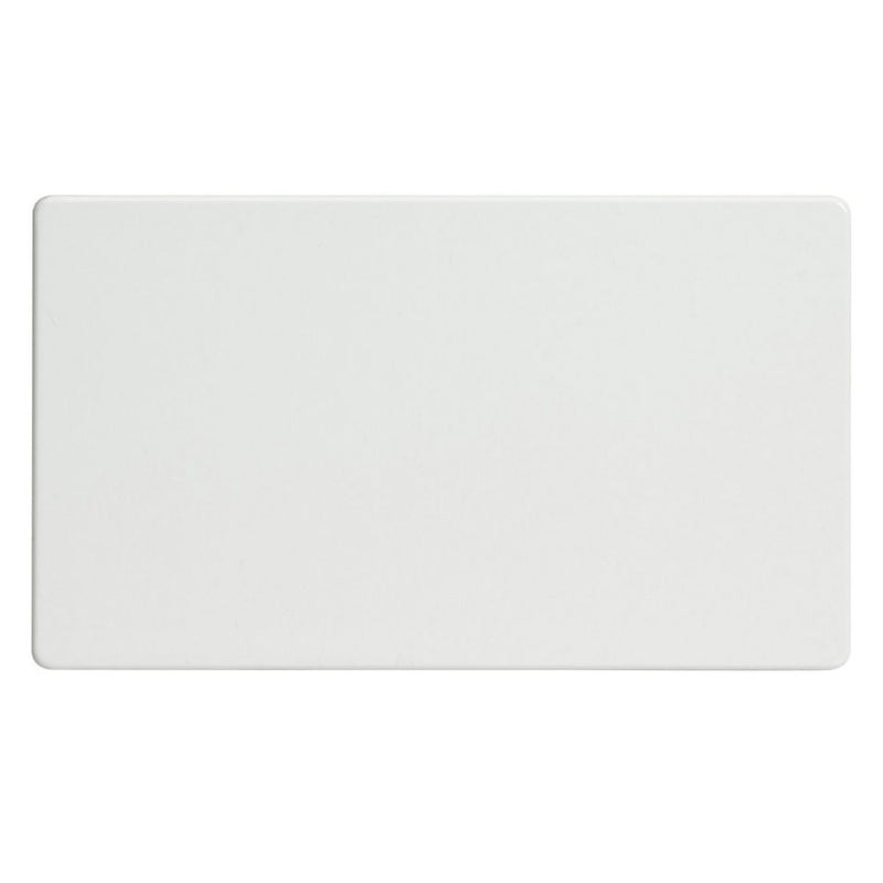 Varilight XDQDBS | Premium White Screwless Blank Plate