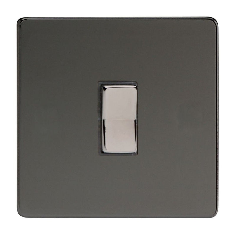 Varilight XDiR1S | Iridium Black Screwless Retractive Switch