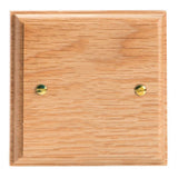 Varilight XKSBO | Light Oak Kilnwood Blank Plate
