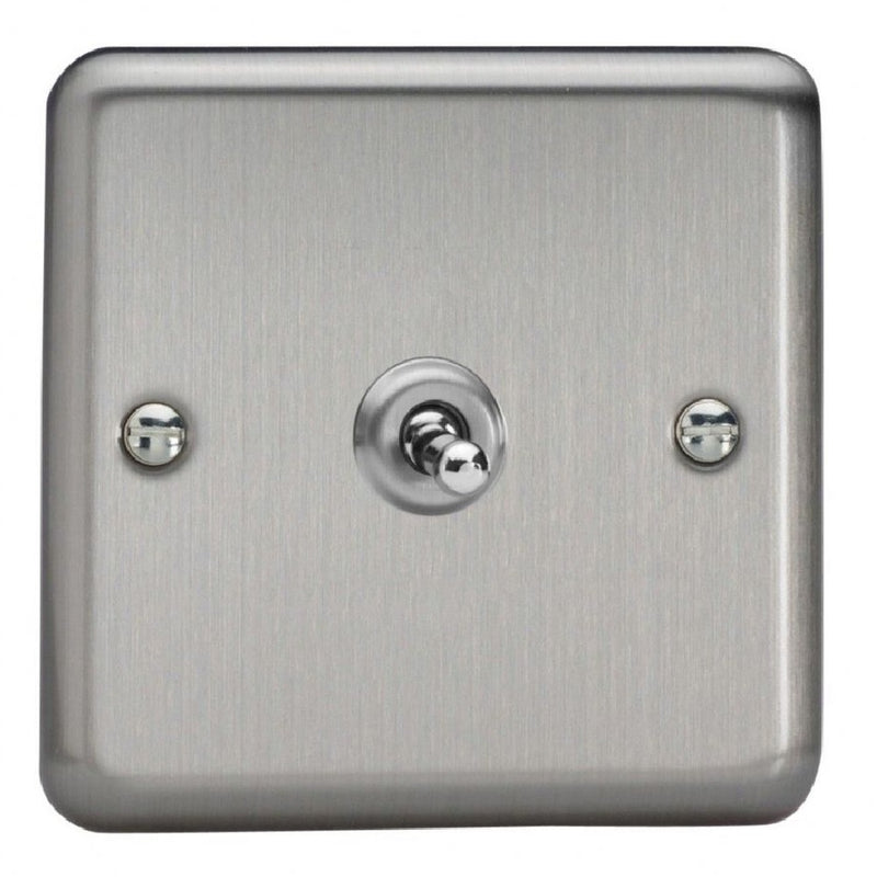 Varilight XST1 | Matt Chrome Toggle Switch