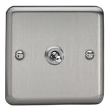 Varilight XST1 | Matt Chrome Toggle Switch