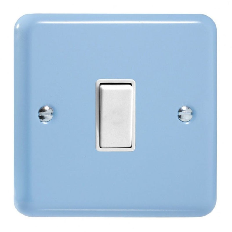 Varilight XY1W.DB | Duck Egg Blue Lily Rocker Switch | XY1WDB