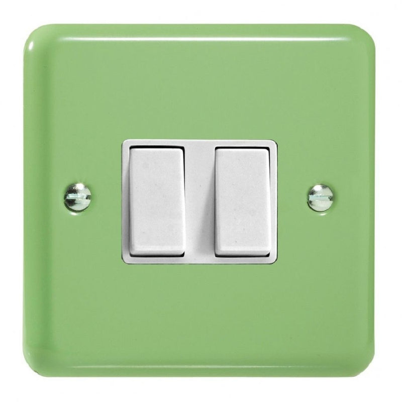 Varilight XY2W.BG | Beryl Green Lily Rocker Switch | XY2WBG