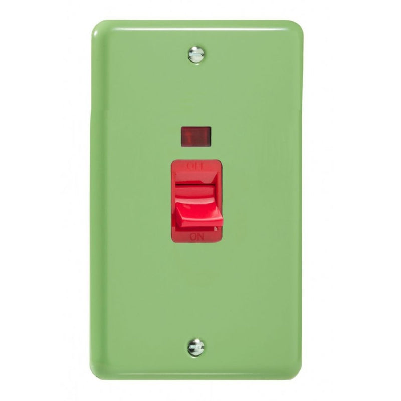 Varilight XY45N.BG | Beryl Green Lily Cooker Switch | XY45NBG