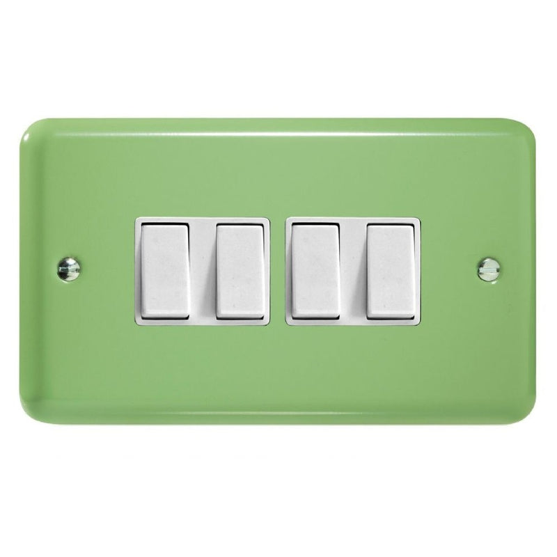 Varilight XY9W.BG | Beryl Green Lily Rocker Switch | XY9WBG