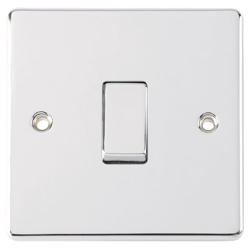 Niglon D-SP6INT-PCM | Polished Chrome Classic Intermediate Rocker Switch | DSP6INTPCM