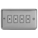 Varilight JSE104 | Matt Chrome Dimmer Switch