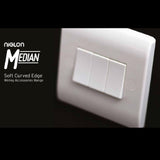 White 10A Fan Isolating Switch