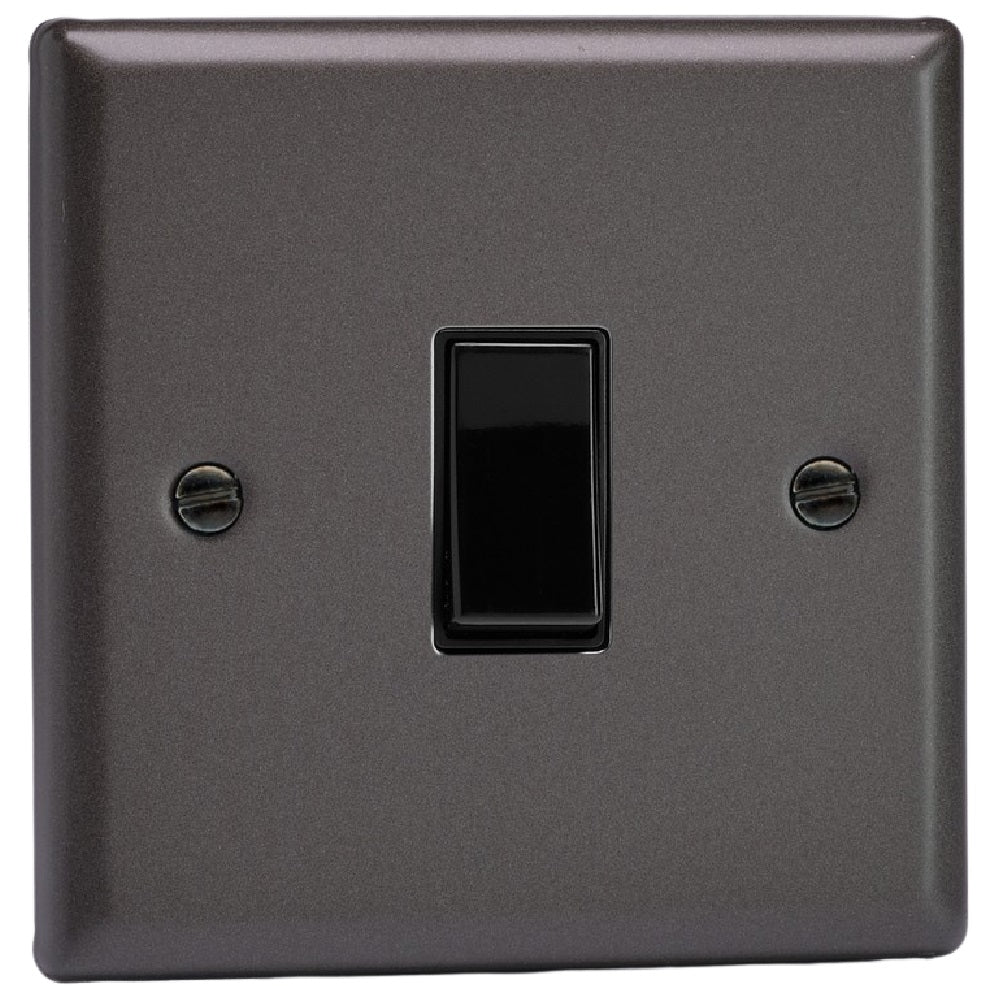 Graphite Grey Classic 1 Gang 10A Retractive Black Switch – The Switch Store