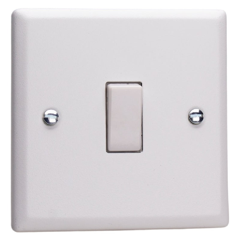 Varilight XY1W.CW | Chalk Matt White Urban Rocker Switch | XY1WCW