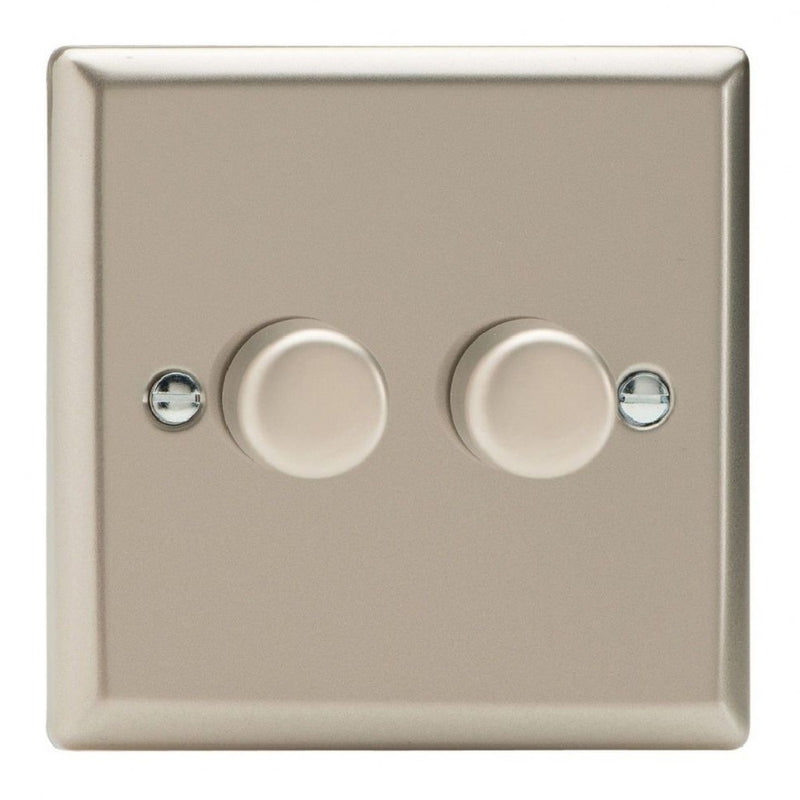 Varilight JNP252 | Satin Chrome Classic Dimmer Switch
