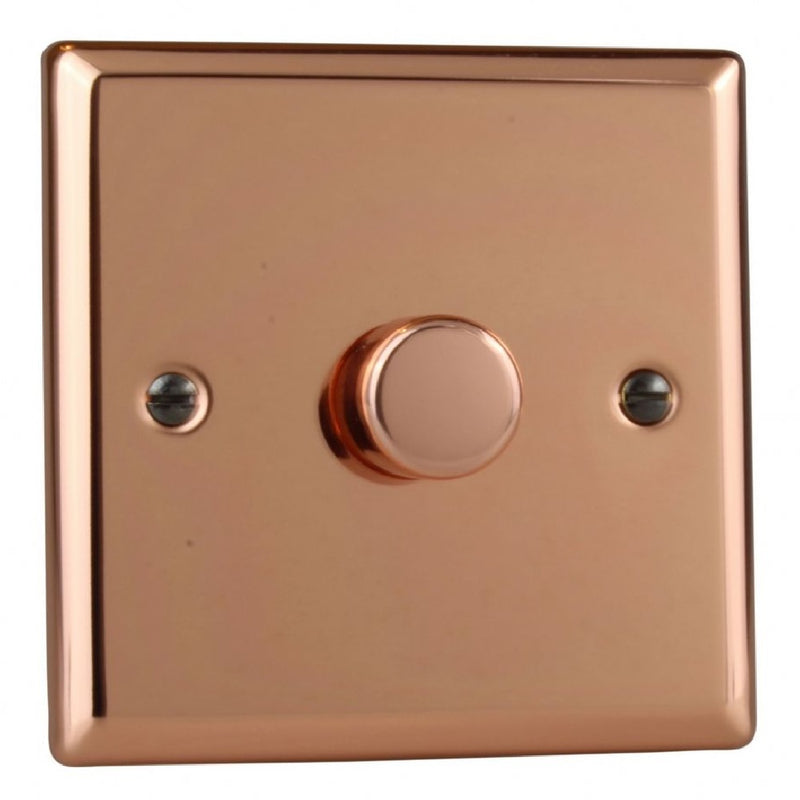 Varilight JYP401.CU | Polished Copper Urban Dimmer Switch | JYP401CU