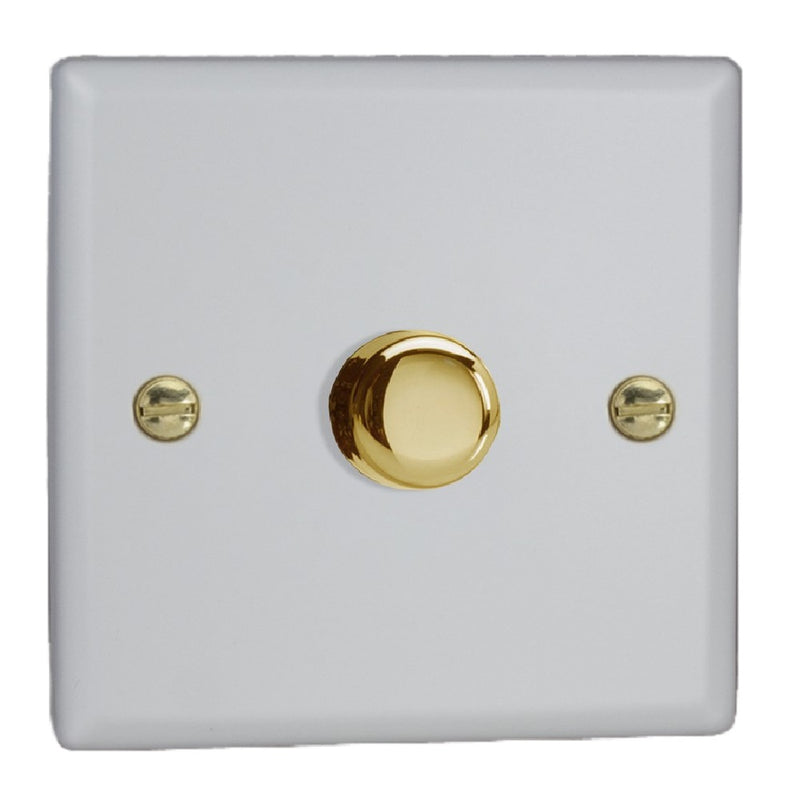 Varilight JYP401V.MW | Matt White Vogue Dimmer Switch | JYP401VMW