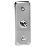 Mirror Chrome Classic 1 Gang 10A 1 or 2 Way Decorative Architrave Toggle Switch
