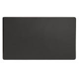 Varilight XDLDBS | Premium Black Screwless Blank Plate