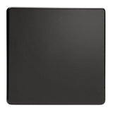 Varilight XDLSBS | Premium Black Screwless Blank Plate