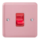 Rose Pink Lily Cooker Switch 45A (Single Plate)