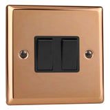 Varilight XY77B.CU | Polished Copper Urban Intermediate Switch | XY77BCU