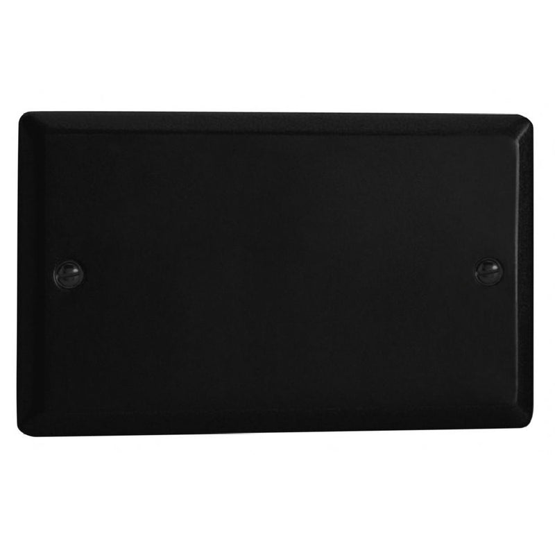 Varilight XYDB.MB | Matt Black Urban Blank Plate | XYDBMB