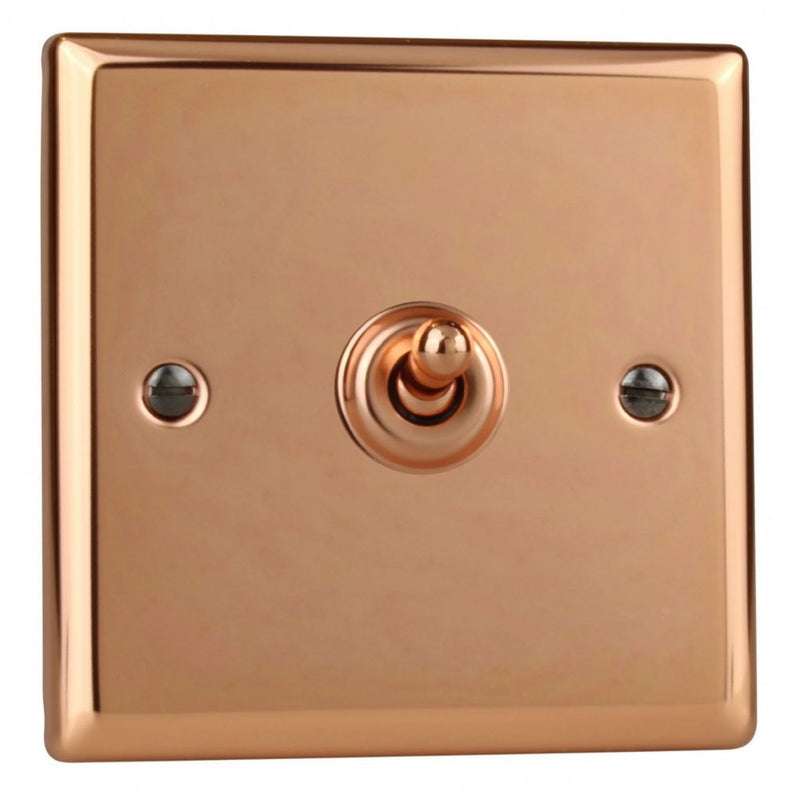 Varilight XYT7.CU | Polished Copper Urban Intermediate Switch | XYT7CU
