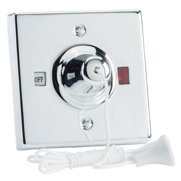 Chrome shower deals pull switch screwfix